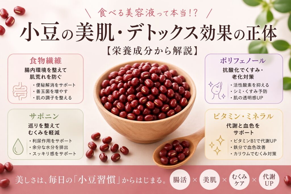 小豆の美肌効果ガイド