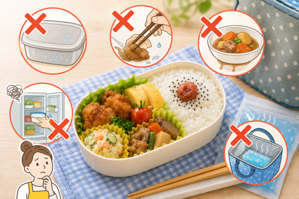 お弁当の安全注意ガイド