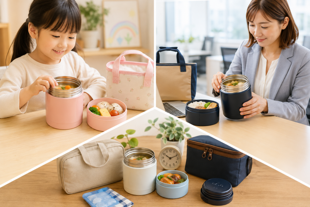 お昼の時間とランチボックス