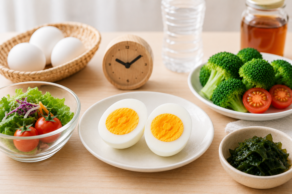 ゆで卵がダイエット中に“地味に強い”理由