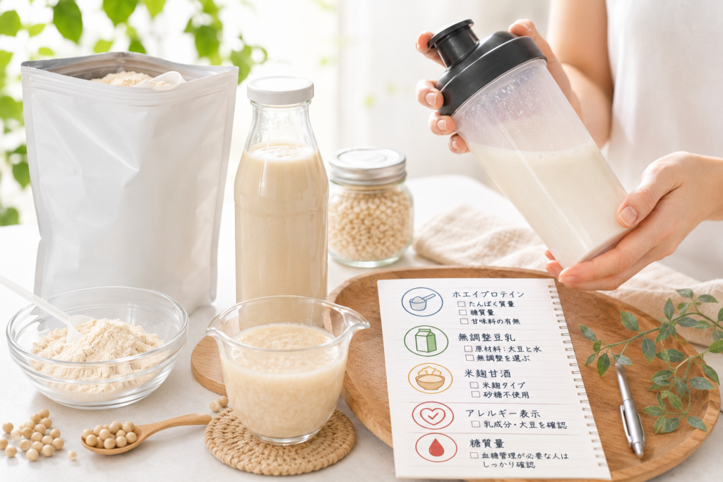 オプティマムファスティングドリンクの作り方と材料選び