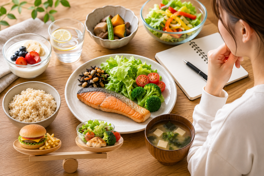 バランスの取れた食事計画