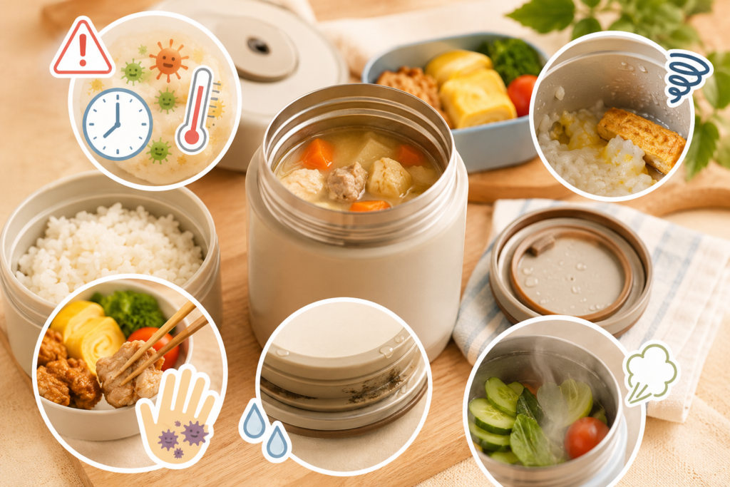 保温弁当箱で食中毒リスクが上がる原因は？よくある誤解も整理