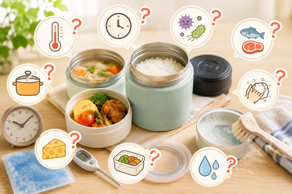 保温弁当箱と食中毒でよくある質問