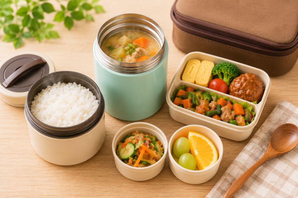 保温弁当箱はどう詰めればいい？ごはん・スープ・おかずの安全側ルール
