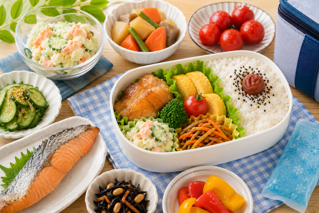 夏のお弁当で注意したいおかずと安全側に寄せるコツ