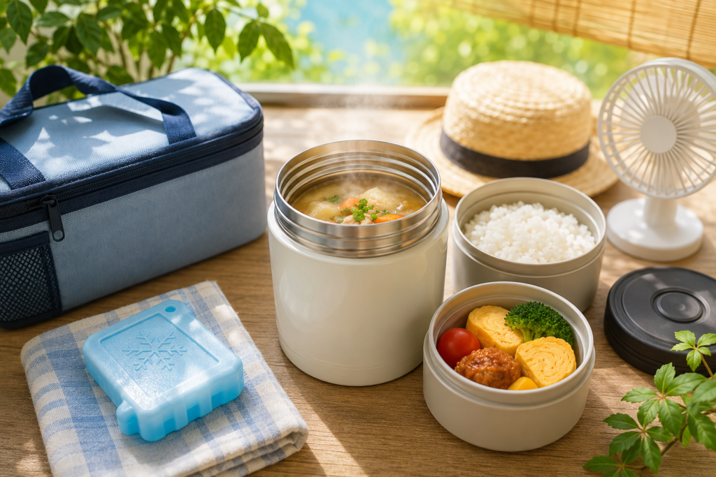 夏場に保温弁当箱を使っても大丈夫？季節より保管環境を見よう