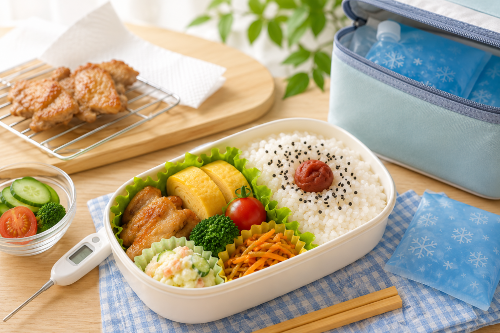 昼食の手作り弁当