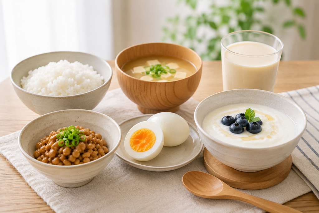 朝食に足しやすいタンパク質食品