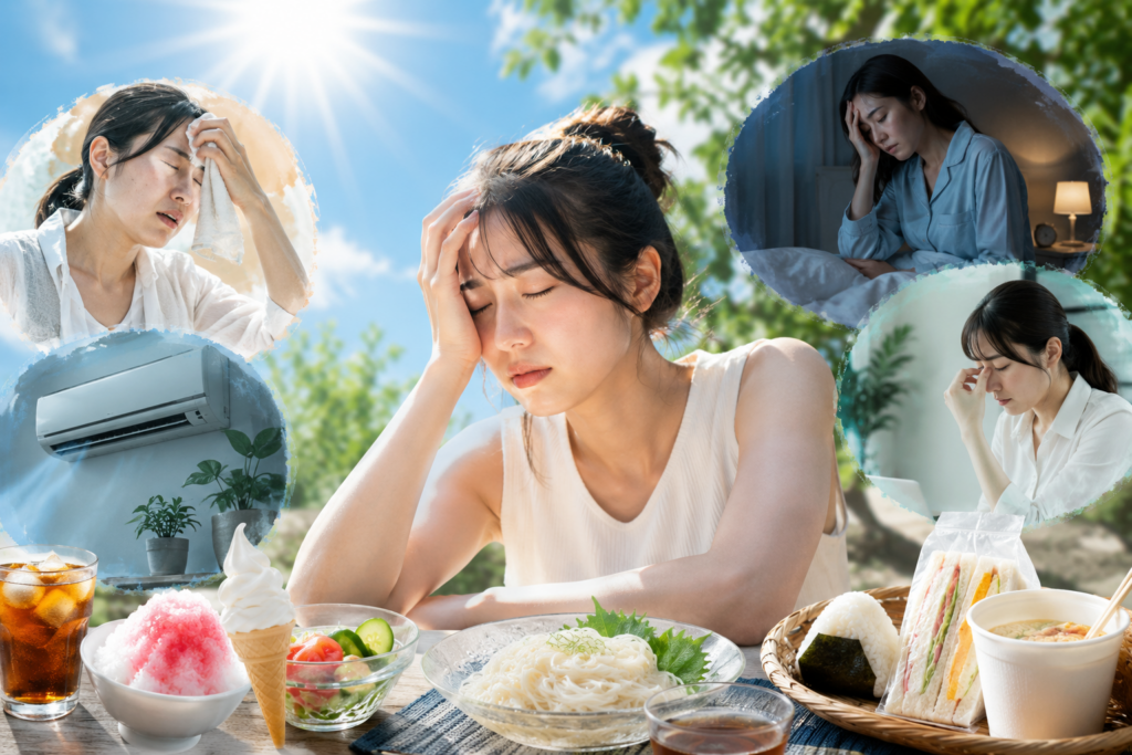 酷暑の不調は熱中症だけではない