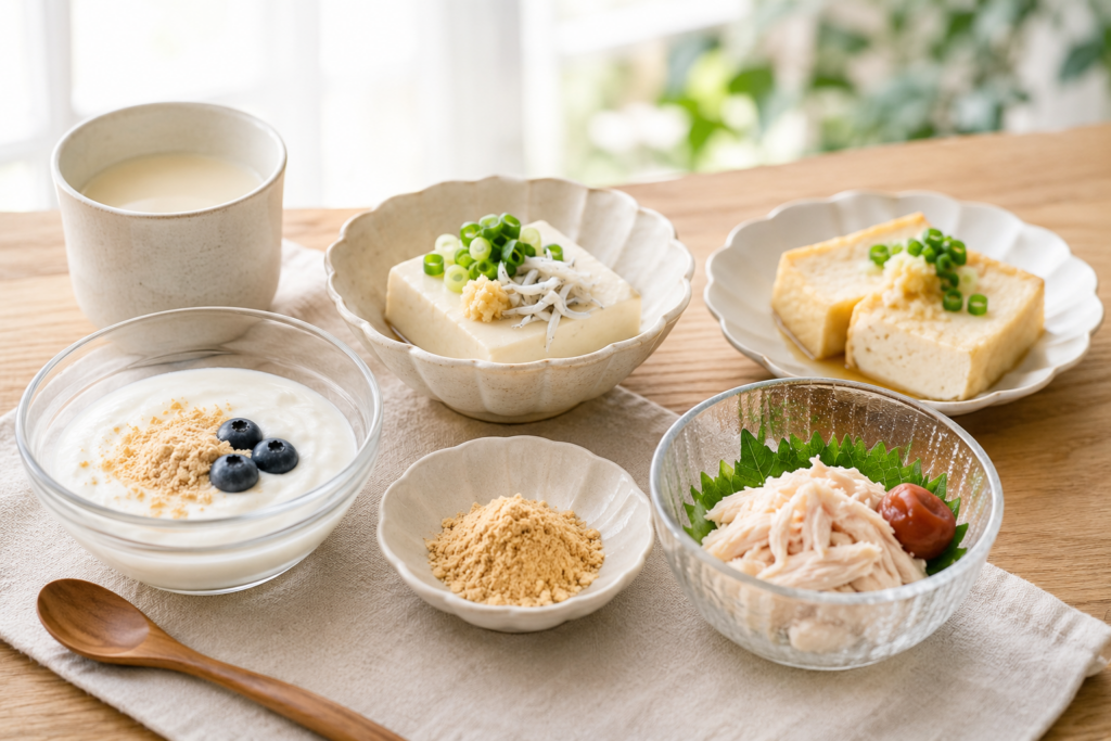 食が細い日でも使いやすいタンパク質食品