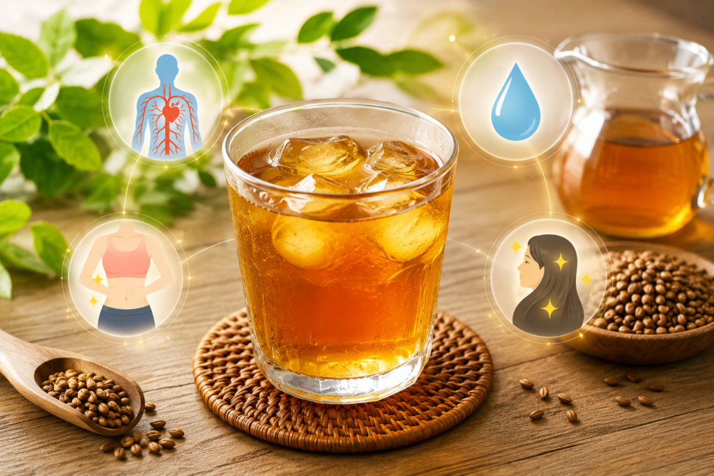 麦茶が体にいいと言われる理由