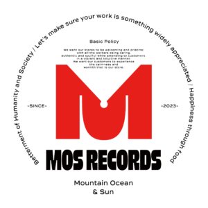 MOS　RECORDS　ロゴマーク