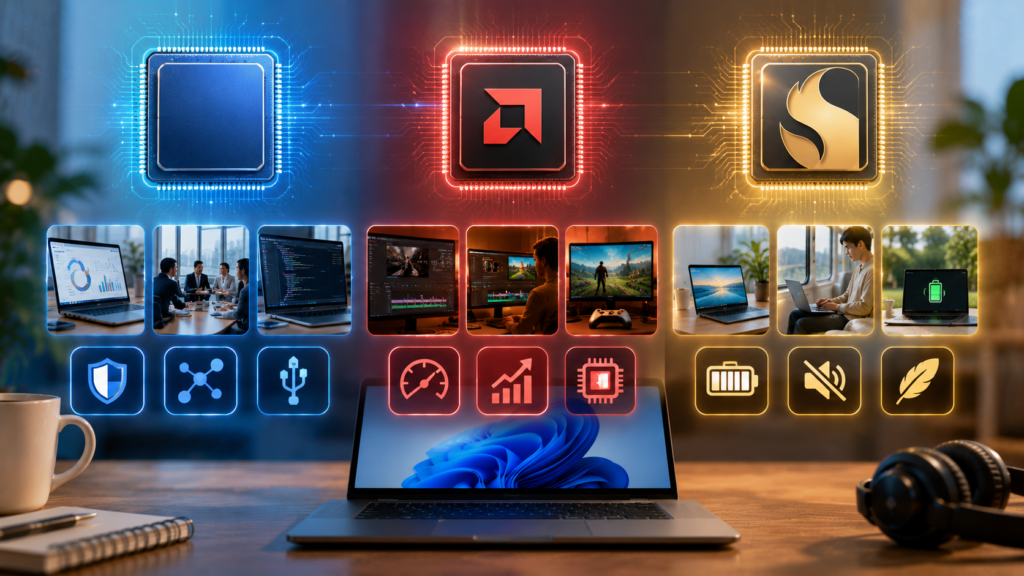 Intel・AMD・Snapdragonはどれを選ぶべき？徹底比較