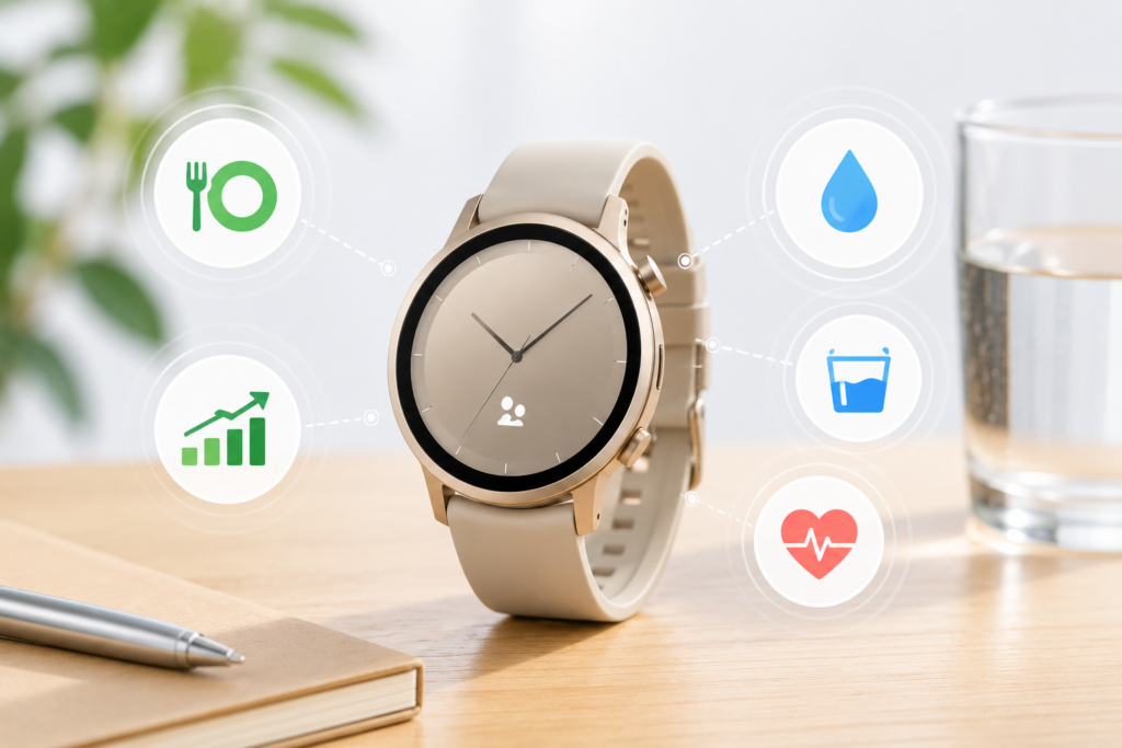 からだメイト Watchとは？摂取カロリーと水分バランスを自動計測するシャープのスマートウォッチ