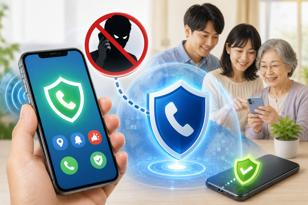 スマホの国際電話対策：警視庁アプリ「デジポリス」を確認する