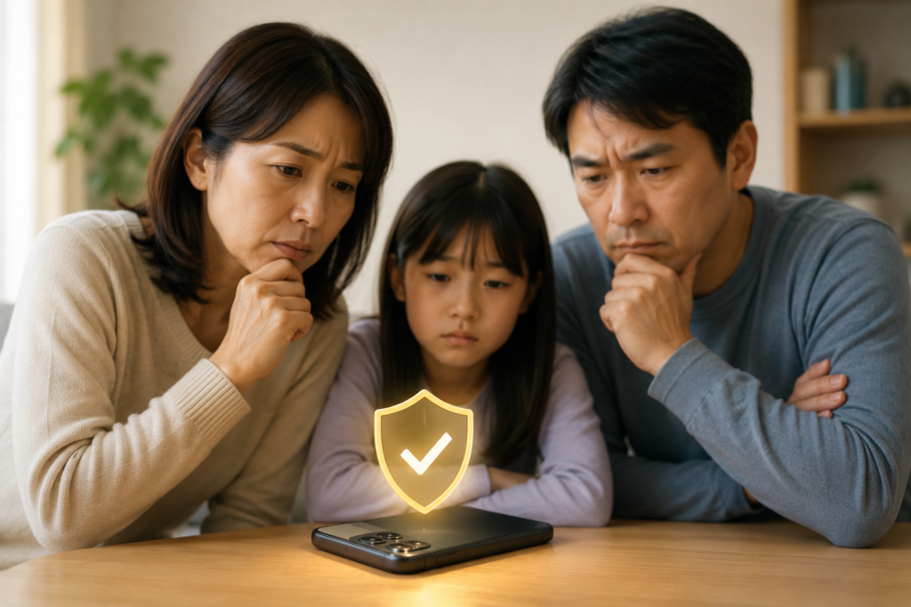 家族のスマホを確認するときの注意点