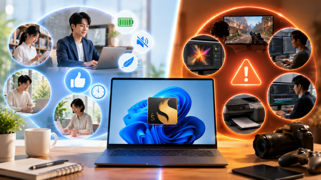 用途別｜Snapdragon搭載PCがおすすめな人・おすすめしない人